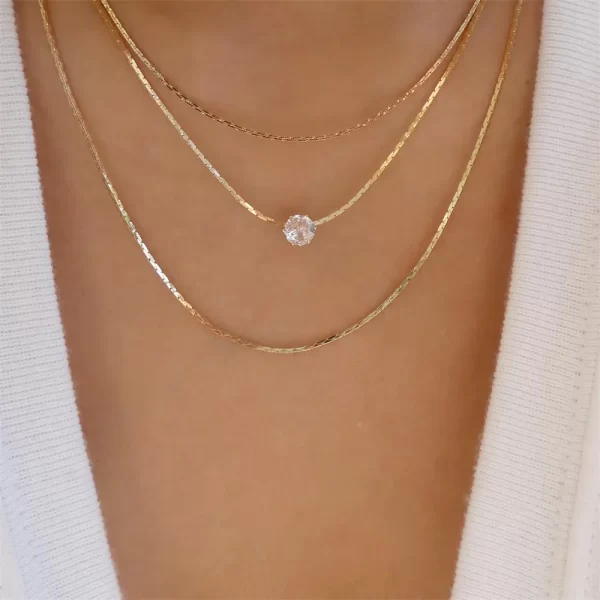 Vintage Fashion Punk Thick Chain Head Coin Lock Pendant Necklace For Women Female Multilevel Gold-plate Hip Hop Jewelry Gfit - Image 29