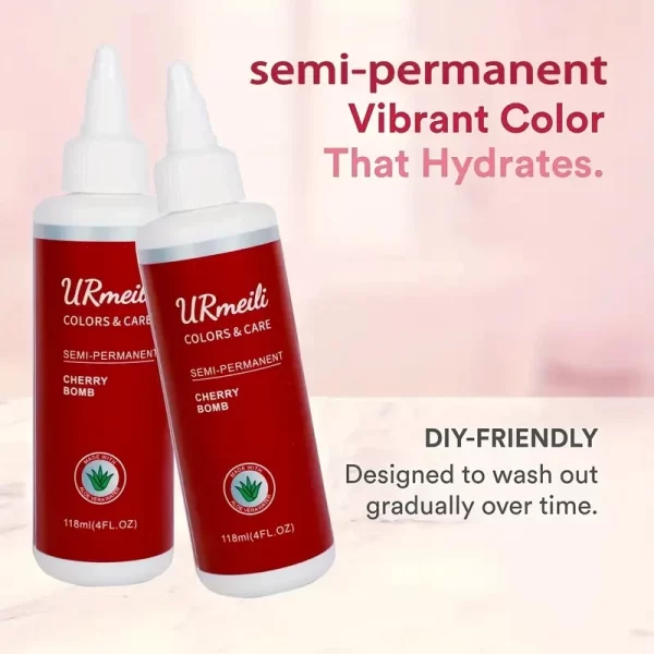 Natural Hair Color Cream Semi-permanent Hair Dye Product Halloween Long Lasting Barber Salon Household Herbal Hair Dey Cream - Image 5
