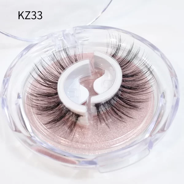 Self Adhesive Eyelashes Glue-Free Reusable 3d Wispy Thick Natural Lashes Makeup Fake Eyelashes - Image 15