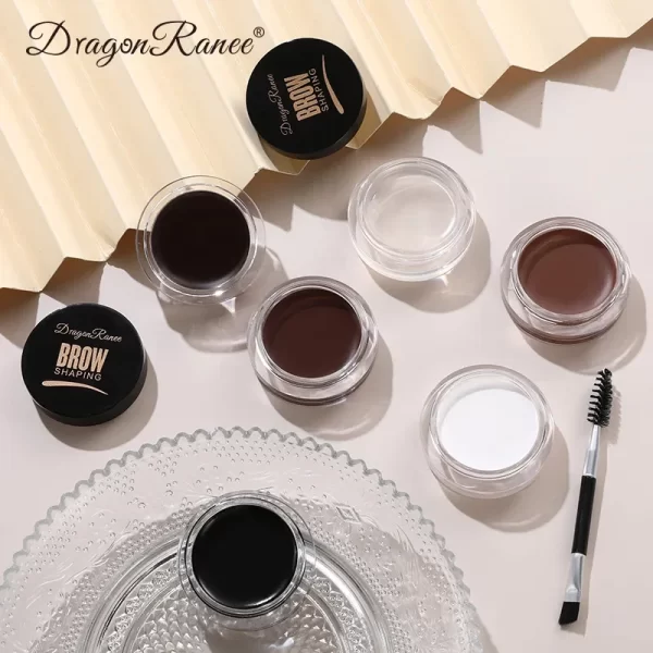 3D Wild Eyebrow Gel Wax Brow Styling Soap Waterproof Long Lasting Tint Eyebrows Enhancers Brows White Brown Makeup Cosmetic Tool - Image 5