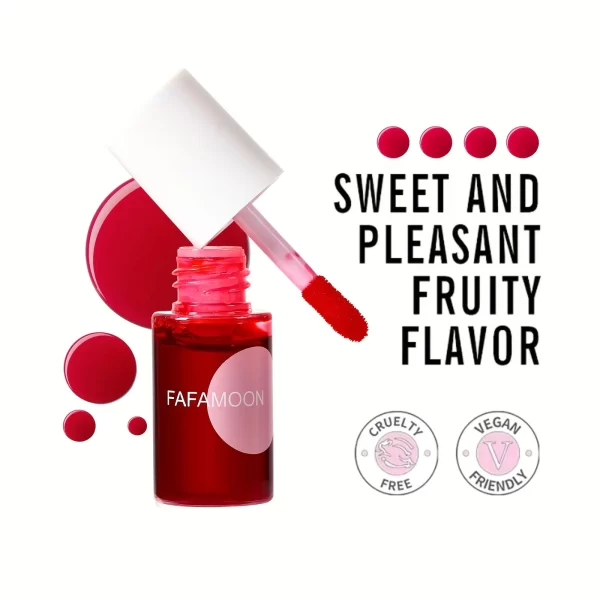 Lip Gloss, Long-Lasting Water Tint, Cup-Resistant Lip Stain, Hydrating Lip Makeup, Fruit Platter Series - Image 4
