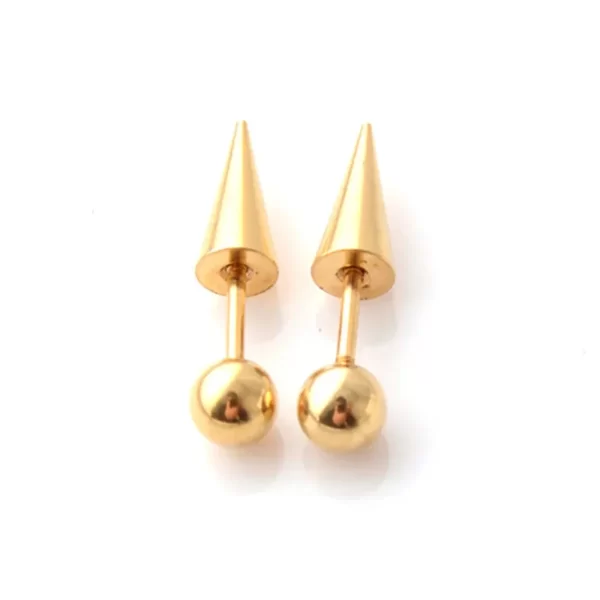 2pcs 16G 316L Stainless Steel Spike Stud Earrings For Women Men,Screw Back Daith Cartilage Tragus Conch Helix Piercing Jewelry - Image 6
