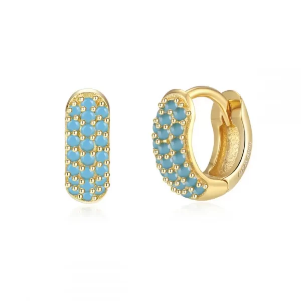 Korean Stainless Steel Round Circle Small Hoop Earrings Women Multicolor Zircon Minimal Punk Cartilage Earring Piercing Jewelry - Image 11
