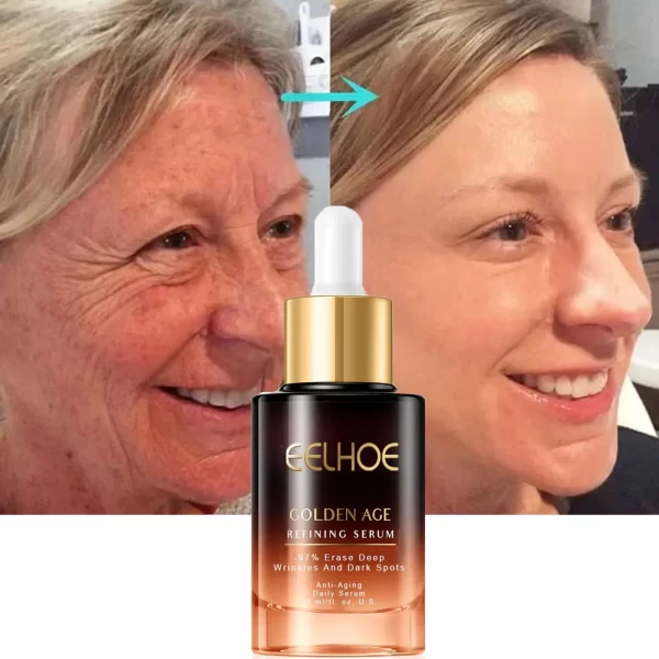 Instant Remove Wrinkle Serum Firming Lifting Anti-Aging Fade Fine Lines Improve Puffiness Moisturizing Brighten Face Skin Care - Image 2