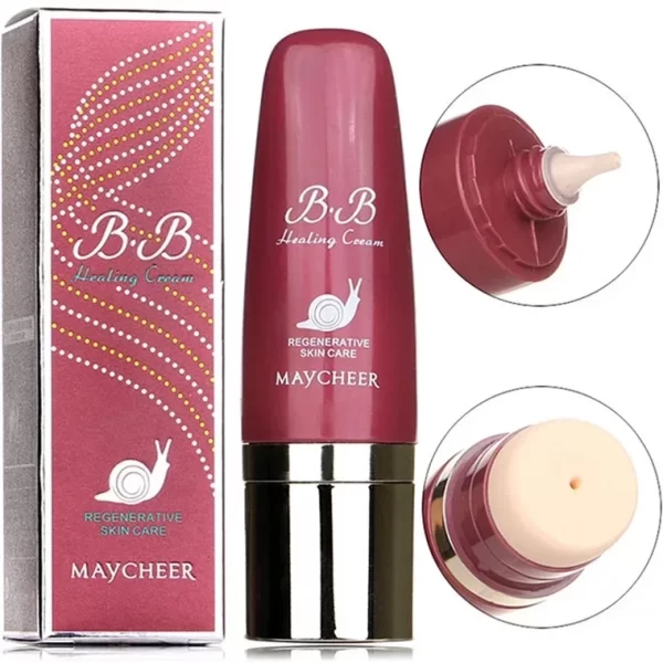 Snail Air Cushion BB Oil Control Lasting Waterproof Full Coverage Facial Liquid Foundation Water Moisturizing Concealer Cosmetic - Image 2