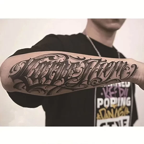 Semi Permanent Juice Ink Lasitng Temporary Tattoo Sticker Arm Sleeve Wings Text Eye Rose Waterproof Tattoos Fake Keep 7-15 Days - Image 41