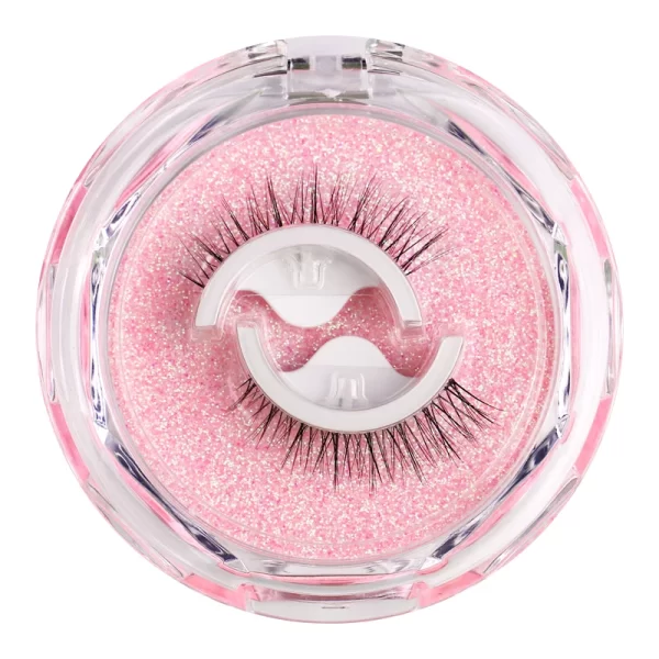 Glue free pair of false eyelashes can be re-used full eyelash tape. Naturally elongated 3 seconds Wear without glue and eyelashe - Image 11