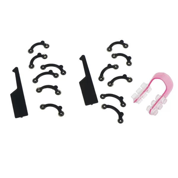6Pcs/Set Beauty Nose Up Lifting Bridge Shaper Massage Tool No Pain Nose Shaping Clip Clipper Women Girl Massager 3 Size - Image 2