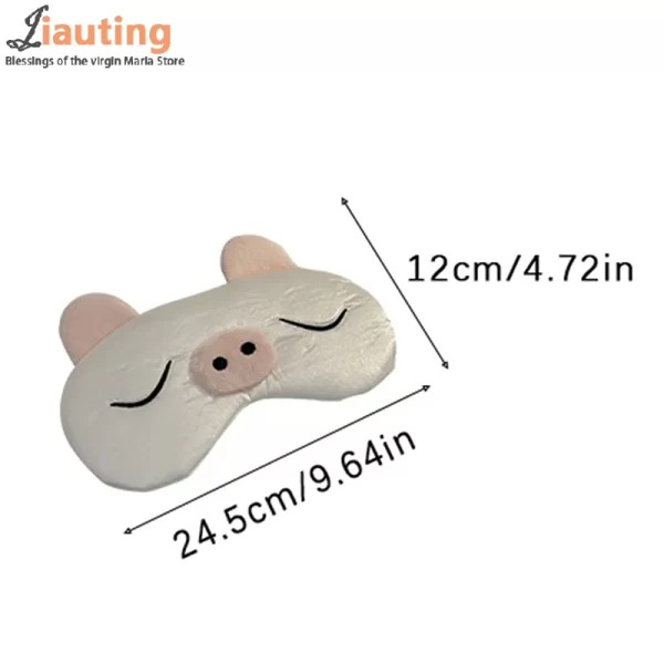 Cartoon Piggy Sleeping Mask Travel Relax Eye Cover For Sleep Shading Eye Eye Patch Beauty Health Eye Pads - Image 6