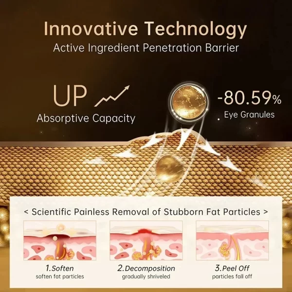 Fat Granules Remover Eye Cream Anti-Puffiness Anti Inflammatory Firm Cream Reduce Dark Circles Fade Fine Lines Repair Barrier Sk - Image 6