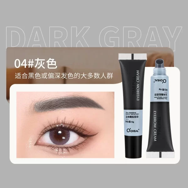 Semi Permanent Professional Henna Eyebrow Hair Dye 15 Minute Fast Easy Dye Hair Dye Eyebrow Hair Dye Cosmetics Gel Eyelash Set - Image 10