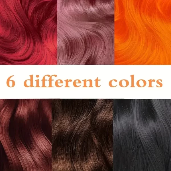 Natural Hair Color Cream Semi-permanent Hair Dye Product Halloween Long Lasting Barber Salon Household Herbal Hair Dey Cream - Image 7