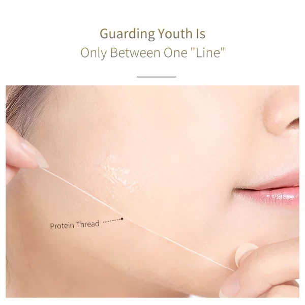 Soluble Face Lifting Threads Collagen Facial Essence Protein Peptide Gold Silk Wire Face Serum for Anti-Aging Firming Skin - Image 3