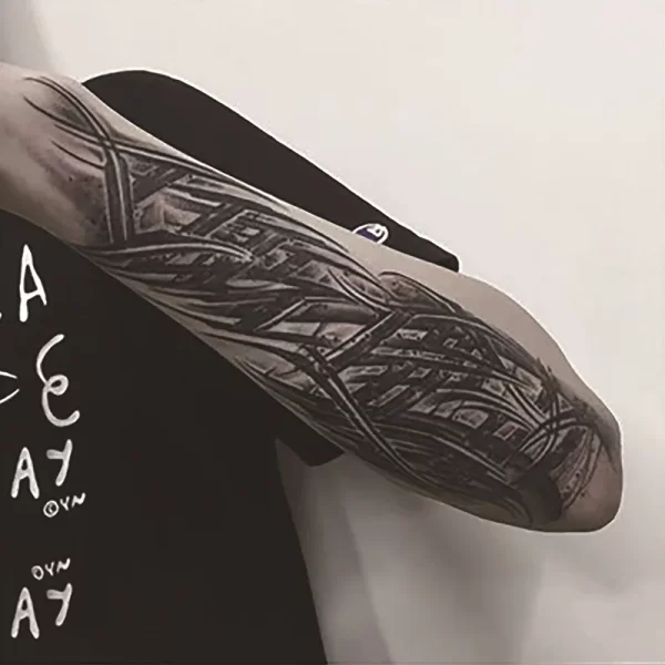 Semi Permanent Juice Ink Lasitng Temporary Tattoo Sticker Arm Sleeve Wings Text Eye Rose Waterproof Tattoos Fake Keep 7-15 Days - Image 20