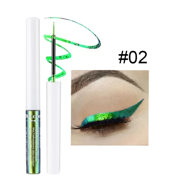 1PC Pearl Gloss Shiny Metallic Eyeshadow Liner Liquid Chameleons Eyeliner Multi Chrome Color Aurora Eye Makeup Glitter Pigment - Image 8