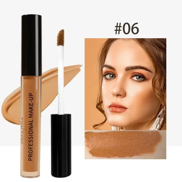 6-color Concealer Long Lasting Moisturizing Oil Control High Coverage Foundation Natural Makeup Liquid Matte Contour Highlighter - Image 9