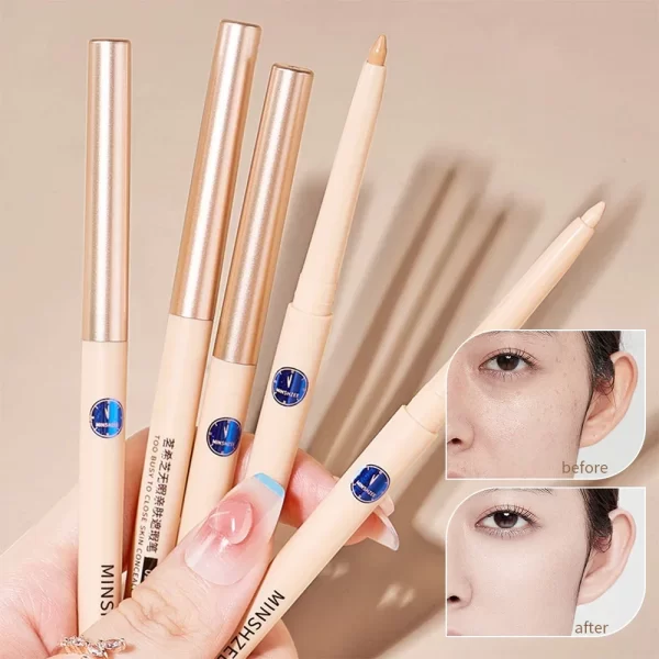 Full Cover Concealer Cover Stick Pencil Conceal Spot Blemish Cream Foundation Waterproof Eyebrow Contouring Makeup Tool Cosmetic - Image 3