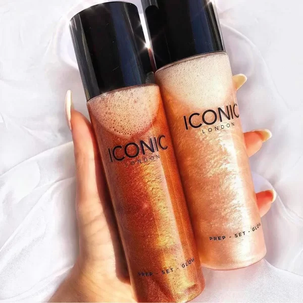 100ml Original Iconic London Illuminator Liquid Highlighter Prep Set Glow Highlight Makeup Mist Spray Quicksand Moisturizing - Image 4