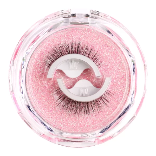 1Pair Reusable Self-Adhesive False Eyelashes Full Strip Eyelash Glue-Free 3 Seconds To Wear Lashes Extension Beauty Supplies - Image 8
