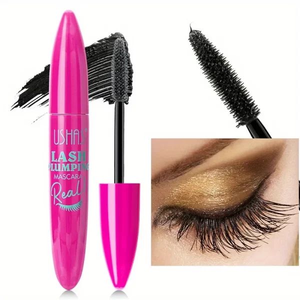 4D Thickening Mascara Waterproof No Fading Eye Lashes Brush Enhance Eyelashes Anti-fouling Black Lasting Mascara Korean Makeup - Image 9