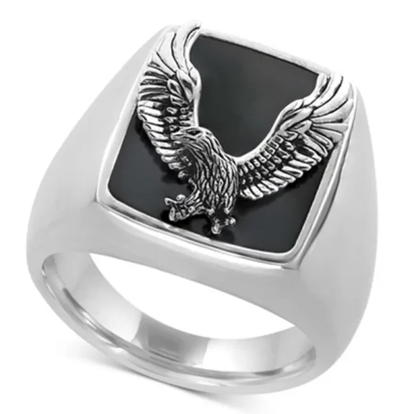 Fashion Milangirl Top-quality Gothic Punk  Scorpion Male Retro Ring for Man  Pattern Rings  Men Jewelry  Whole Sale - Image 6