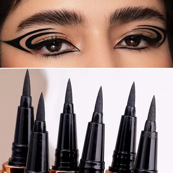 2 In 1 Self Adhesive Eyelashes Eyeliner Pencil Long Lasting No Glue Non Magnetic Quick Drying Eyelashes Sticking  Eye Liner Pen - Image 4