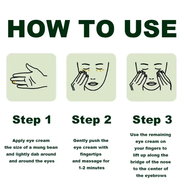 Anti Dark Circles Bags Instant Remove Wrinkles Eye Cream Puffiness Fade Eye Fine Line Tighten Whiten Under Eyes Skin Care New - Image 7