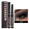 Smoky Dark Blue Eyeshadow Pencil Stick Waterproof Pearlescent 16 Colors Metallic Glitter Eye Shadow Highlighter Pen Makeup Tool - Image 11