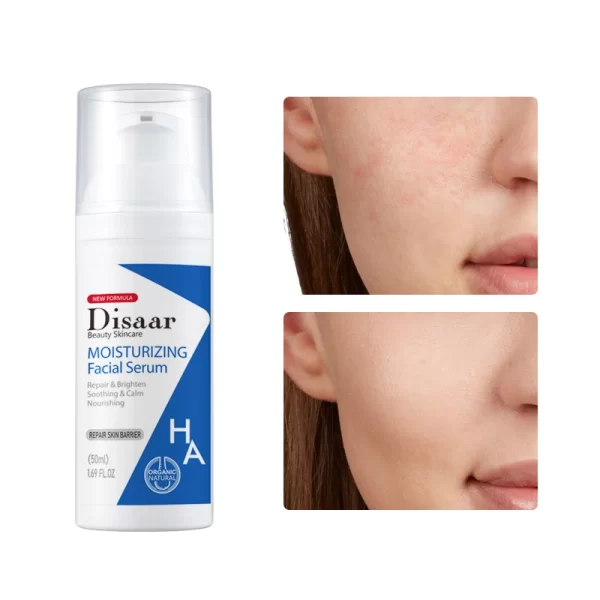 Disaar Moisturizing Serum 50ml Hyaluronic Acid Ceramide Nicotinamide Essence Intensive Hydrating Fine Pore Brighten Skin Care