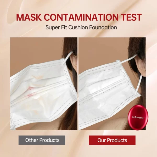 TIRTIR Cushion Foundation Fit Cushion Foundation Full Coverage Waterproof Long-lasting Concealer Long-lasting Makeup Semi-Matte - Image 4