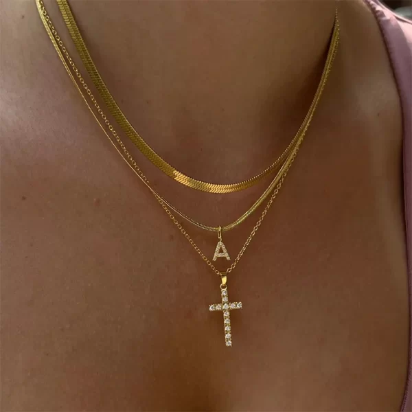 Vintage Fashion Punk Thick Chain Head Coin Lock Pendant Necklace For Women Female Multilevel Gold-plate Hip Hop Jewelry Gfit - Image 19