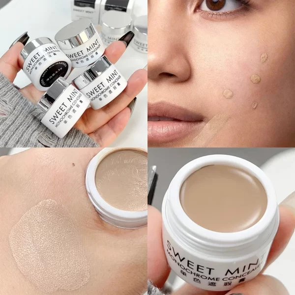 Multifunction Moisturizing Matte Concealer Makeup Texture Covers Acne Marks Dark Circles Contouring Palette Cream Face Cosmetics - Image 7