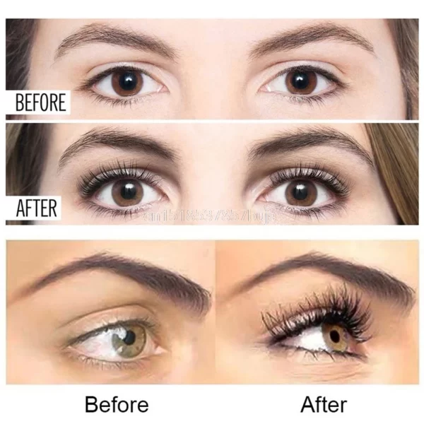 4pcs Magnetic Eyelashes Natural Long With Applicator Reusable Lashes Extension Women Beauty Thick Long 3D False Magnetic Lashes - Image 4