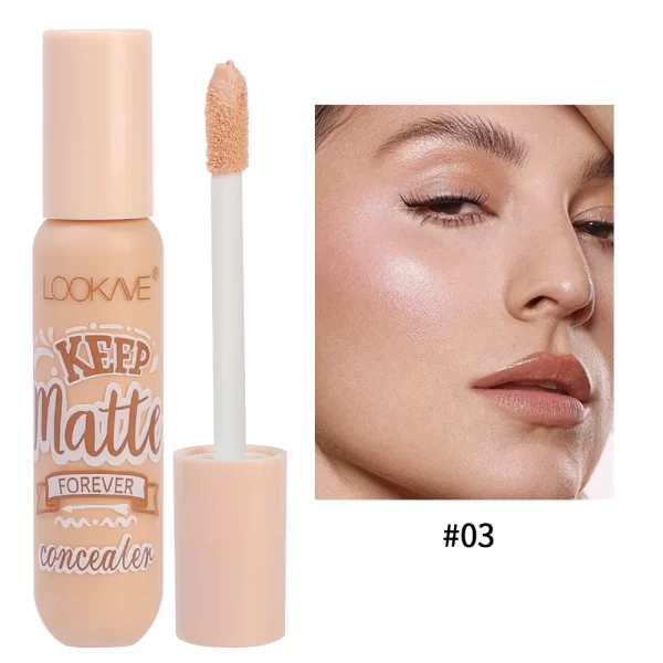 Waterproof Matte Liquid Concealer Cream Makeup Moisturizing Cover Acne Dark Circles Foundation Modify Face Contouring Cosmetics - Image 11