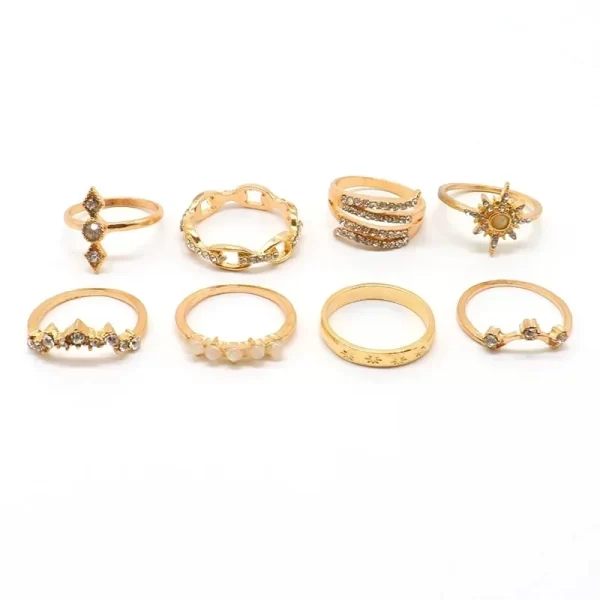 Delysia King 17pcs/set Fashion Ring - Image 5