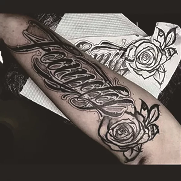 Semi Permanent Juice Ink Lasitng Temporary Tattoo Sticker Arm Sleeve Wings Text Eye Rose Waterproof Tattoos Fake Keep 7-15 Days - Image 32