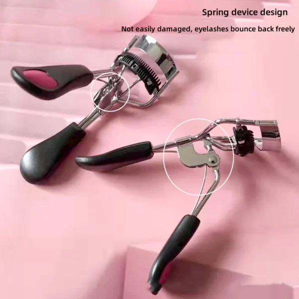 1PC Lady Professional Eyelash Curler With Comb Tweezers Curling Eyelash Clip Cosmetic Eye Beauty Tool - Image 4