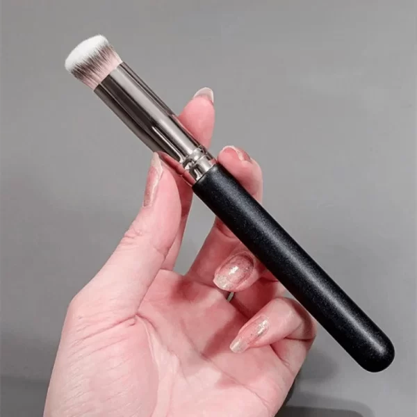 1/2/5 pcs Foundation Concealer Brush, Premium Contour Blusher Brushes, Flawless Under Eye Dense Face Makeup Brush For Blending - Image 6