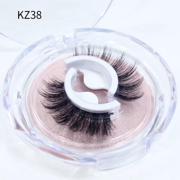Self Adhesive Eyelashes Glue-Free Reusable 3d Wispy Thick Natural Lashes Makeup Fake Eyelashes - Image 10