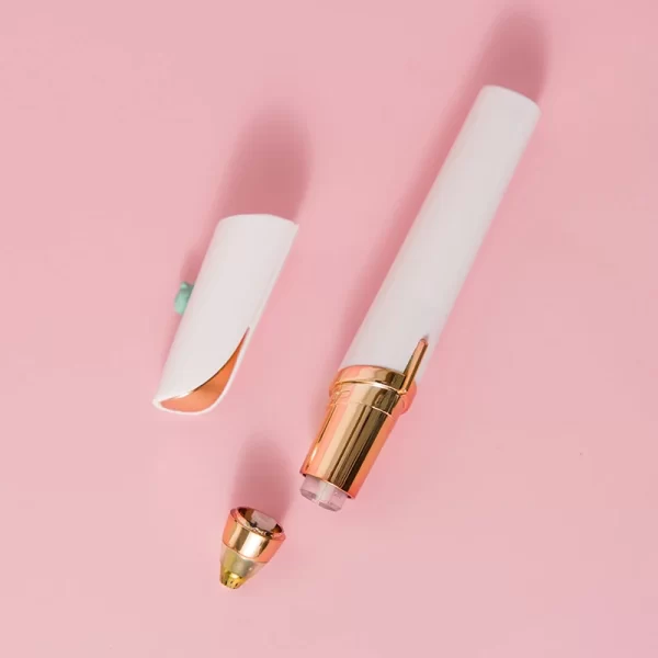 Electric Eyebrow Trimming Tool For Beginners Automatic Electric Eyebrow Trimmer Nose Hair Shaving Brush Scraper 1pc - Image 3