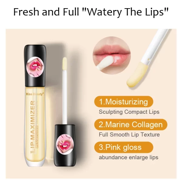 Lip Volumising Oil Lips Plumping Essence Moisturizing Lip Plumper Gloss Repairing Reduce Fine Lines Lip Enhancer Liquid Makeup - Image 6