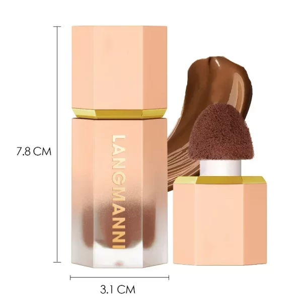 Waterproof Liquid Contour Bronzer Stick Natural Lasting Matte Nose Shadow Contouring Brighten Face Highlighter Cream Face Makeup - Image 7
