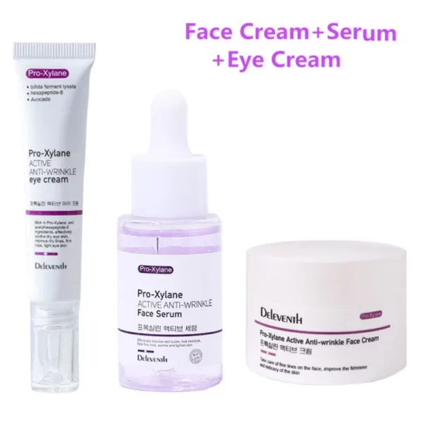 Anti-Wrinkle Cream  Face Serum Face Cream Fades Fine Lines Anti Dark Circles Eye Serum Remove Eye Bags Puffiness Anti-Aging - Image 2