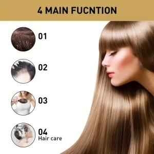 Ginger shampoo black shampoo hair dye black color permanent genuine harmless natural plant non-irritating