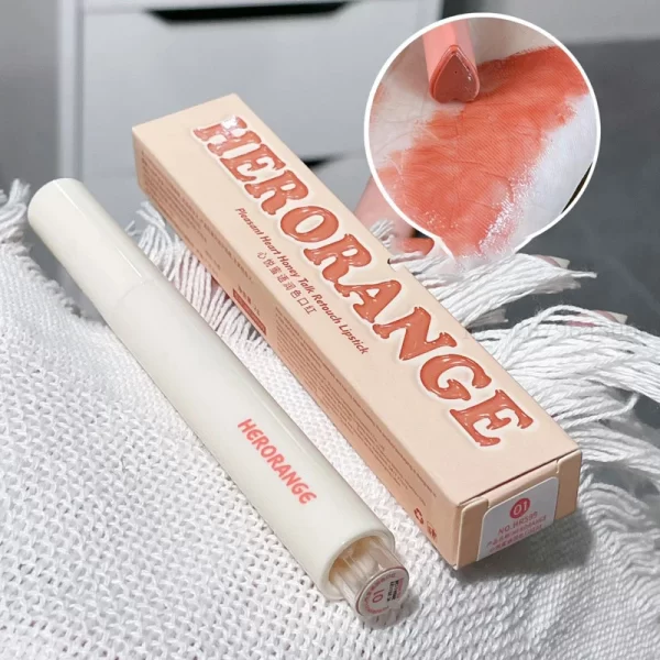 Heart Shape Lipstick Pen Mirror Glass Solid Lip Glaze Water Light Clear Oil Jelly Lip Gloss Korean Tint Makeup Girl Cosmetic - Image 5
