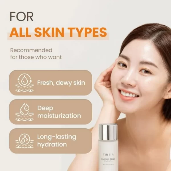 150ml Rice Toner Moisturizing Water Rejuvenates Skin Deep Face Hydrating Brightening Mild Nourishes Skin Shrinks Pores Skin Care - Image 5