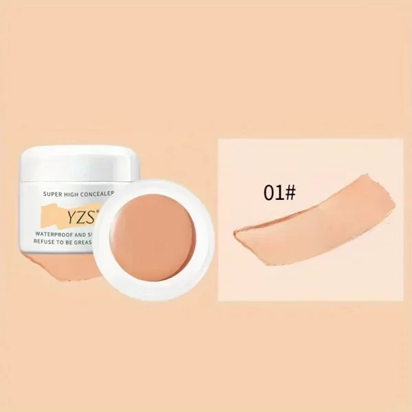 Waterproof High Concealer Foundation Lasting Concealer Suitable Tattoo Scars Acne Marks Dark Circles Uniform Skin Makeup - Image 3