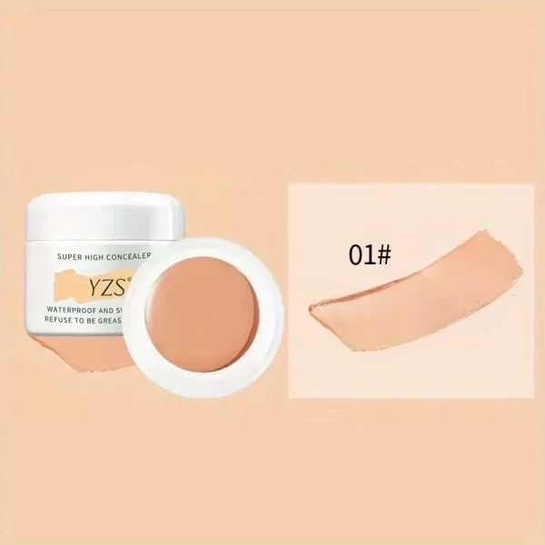 Waterproof High Concealer Foundation Lasting Concealer Suitable Tattoo Scars Acne Marks Dark Circles Uniform Skin Makeup - Image 7