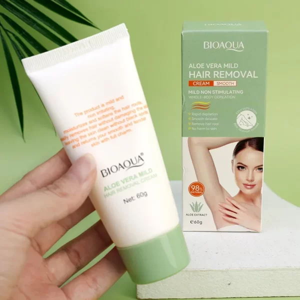 Fast Mild Hair Removal Cream Hair Growth Inhibitor Arm Armpit Leg Permanent Depilatory Moisturizing Beauty Smooth Body Skin Care - Image 5