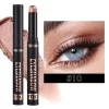 Smoky Dark Blue Eyeshadow Pencil Stick Waterproof Pearlescent 16 Colors Metallic Glitter Eye Shadow Highlighter Pen Makeup Tool - Image 22